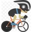 Time Trial Cyclist  Icon