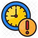 Time Warning Time Alert Time Icon