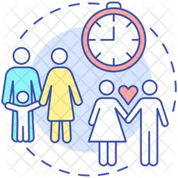 Time with loved ones  Icon