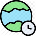 Time Zome Calendar And Time Calendar Icon