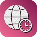 Time Clock World Icon