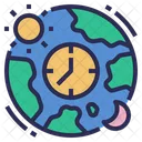 Time Zone Time Location Icon