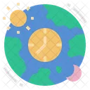 Time Zone  Icon