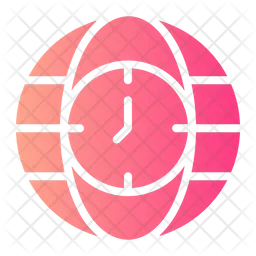 Time Zone  Icon