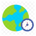Time Clock World Icône