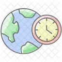 Time Zone Awesome Outline Icon Travel And Tour Icons Icon