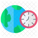 Time Zone Flat Icon Travel And Tour Icons Icon