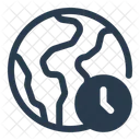 Time Zone Travel Adjustment Icon