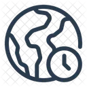 Time Zone Travel Adjustment Icon