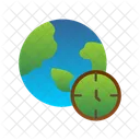 Time Zone  Icon