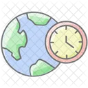 Time Zone Awesome Outline Icon Travel And Tour Icons Icon