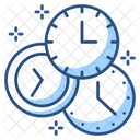 Time Zones Zone Timekeeper Worldwide Time Icon