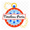 Timeless Paris Pocket Watch Time Icon