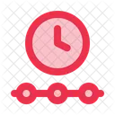 Timeline Phase Clock Icon