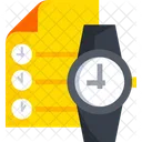 Timeline Time Is Money Time Managemnet Icon