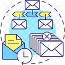 Timeline Email Lead Symbol