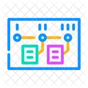 Timeline Milestone Business Icon