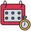 Timeline Tracking Progress Tracking Planning Coordination Icon