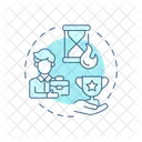 Timeliness Employee Recognition Icon