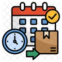 Deadline Time Management Business Icon