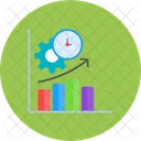 Timely Productivity Arrows Up Icon