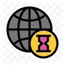 World Global Hourglass Icon