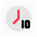 Timer Countdown Ten Icon