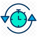 Stopwatch Timer Rearrange Timer Icon