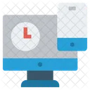 Lcd Mobile Finance Icon