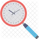 Magnifying Time Timer Icon