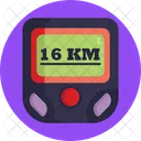 Bike And Bicycle Timer Time Icon