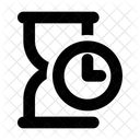 Timer Hourglass Clock Icon