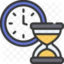 Timer Clock Hourglass Icon