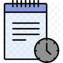 Timer File Business Icon