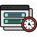 Timer Browser Clock Icon