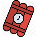 Timer Bomb Dynamite Clock Icon