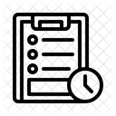 Timer Task Countdown Icon