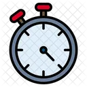 Time Clock Watch Icon