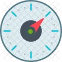 Heat Controller Thermostat Dial Icon