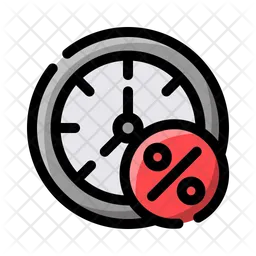Timer percent  Icon