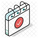 Timetable Calendar Almanac Icon