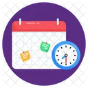Planner Event Timetable Icon