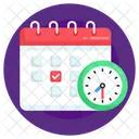 Schedule Agenda Timetable Icon