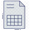 Timetable Schedule Plan Icon