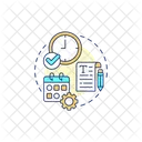 Time User Timetable Icon
