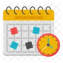 Timetable Schedule Almanac Icon