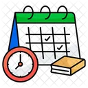 Timetable Schedule Almanac Icon