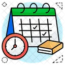 Timetable Schedule Almanac Icon