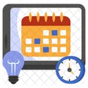 Timetable Schedule Planner Icon