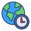 Timezone World  Icon